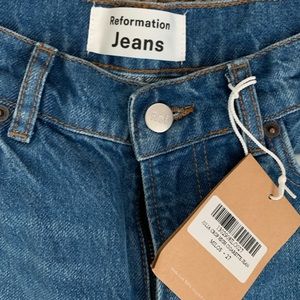 NWT Never Worn Reformation Jeans 27
